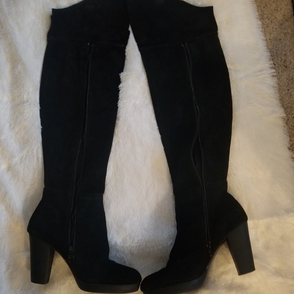 Nine West Shoes - Nine West Genuine Suede over the knee boots